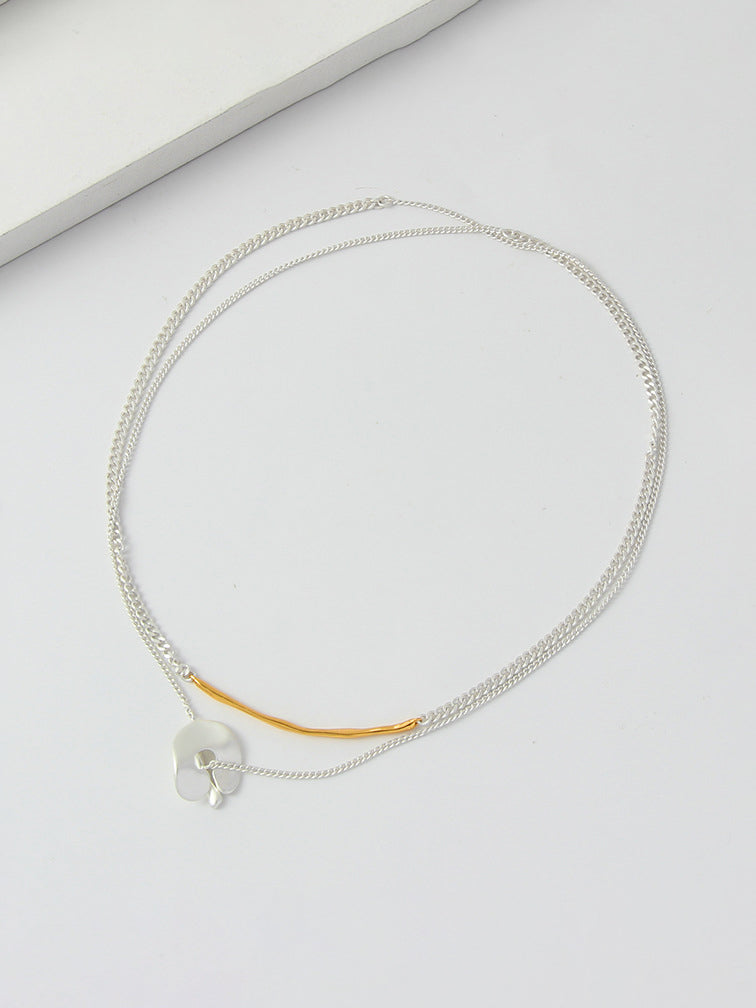 Twig chain necklace in 2 colors