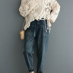 <先行公開>シアークロッシェイレギュラーヘムプルオーバー　2色入 - SonderSable