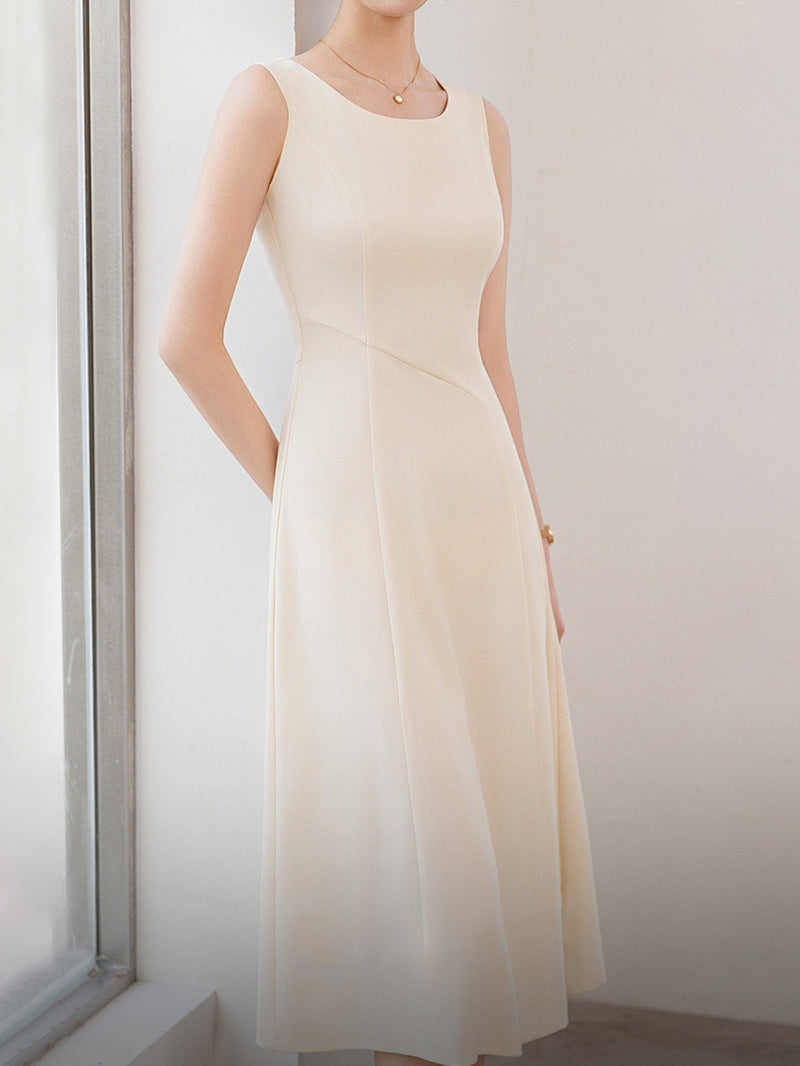 Feminine fit tank dress in 4 colors