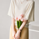 フレア袖リブニット　2色入 - SonderSable