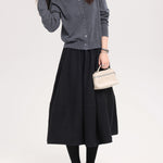 ボリュームコクーンスカート　2色入 - SonderSable