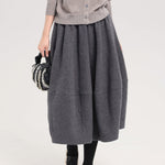 ボリュームコクーンスカート　2色入 - SonderSable