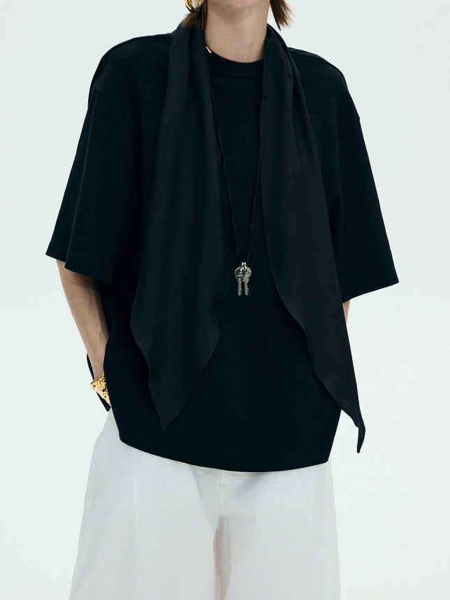 バックリボンデザインTシャツ　2色入 - SonderSable