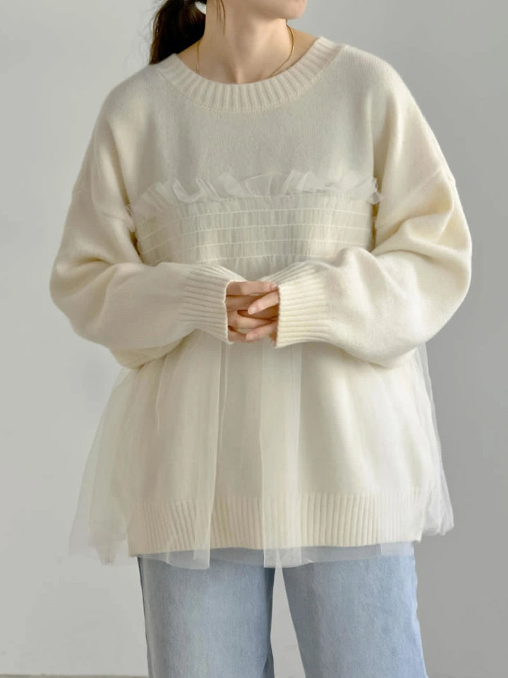 Tulle Docking Knit (4 colors)