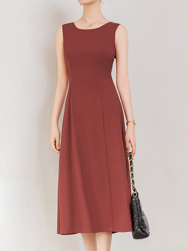 Feminine fit tank dress in 4 colors