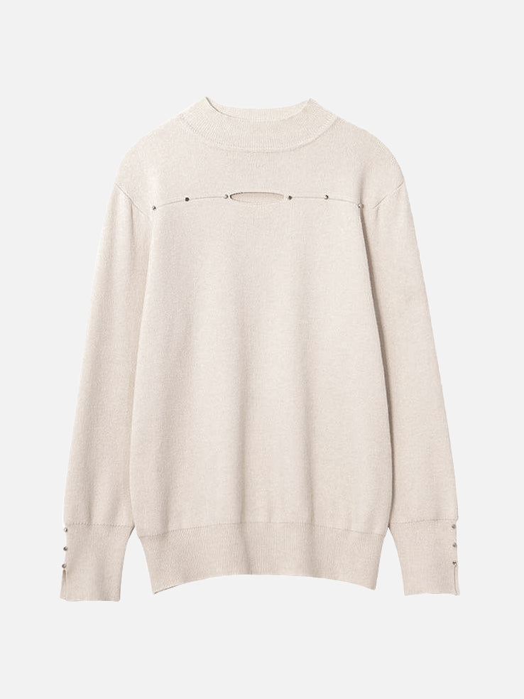 Cutout Petite High Knit (5 colors)