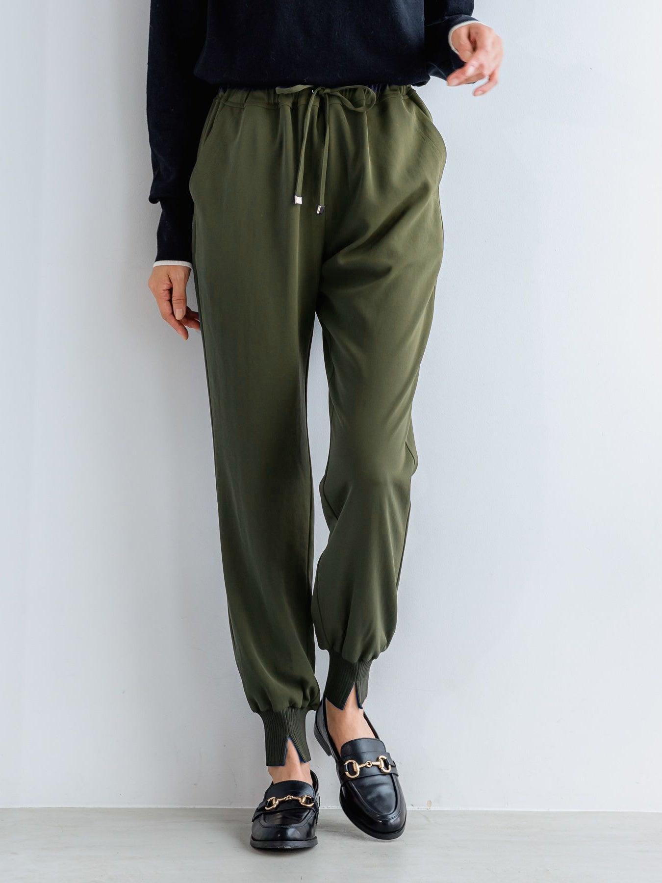 Double cross jogger pants in 3 colors