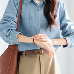 ライトダンガリーデニムシャツ　3色入 - SonderSable