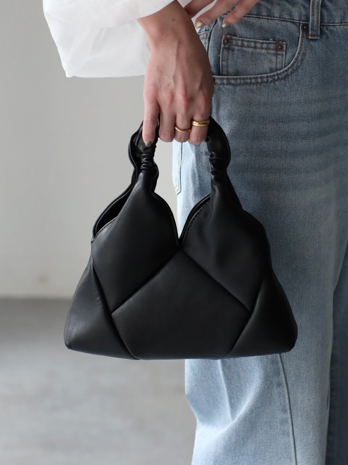 Triangle mini bag in 5 colors