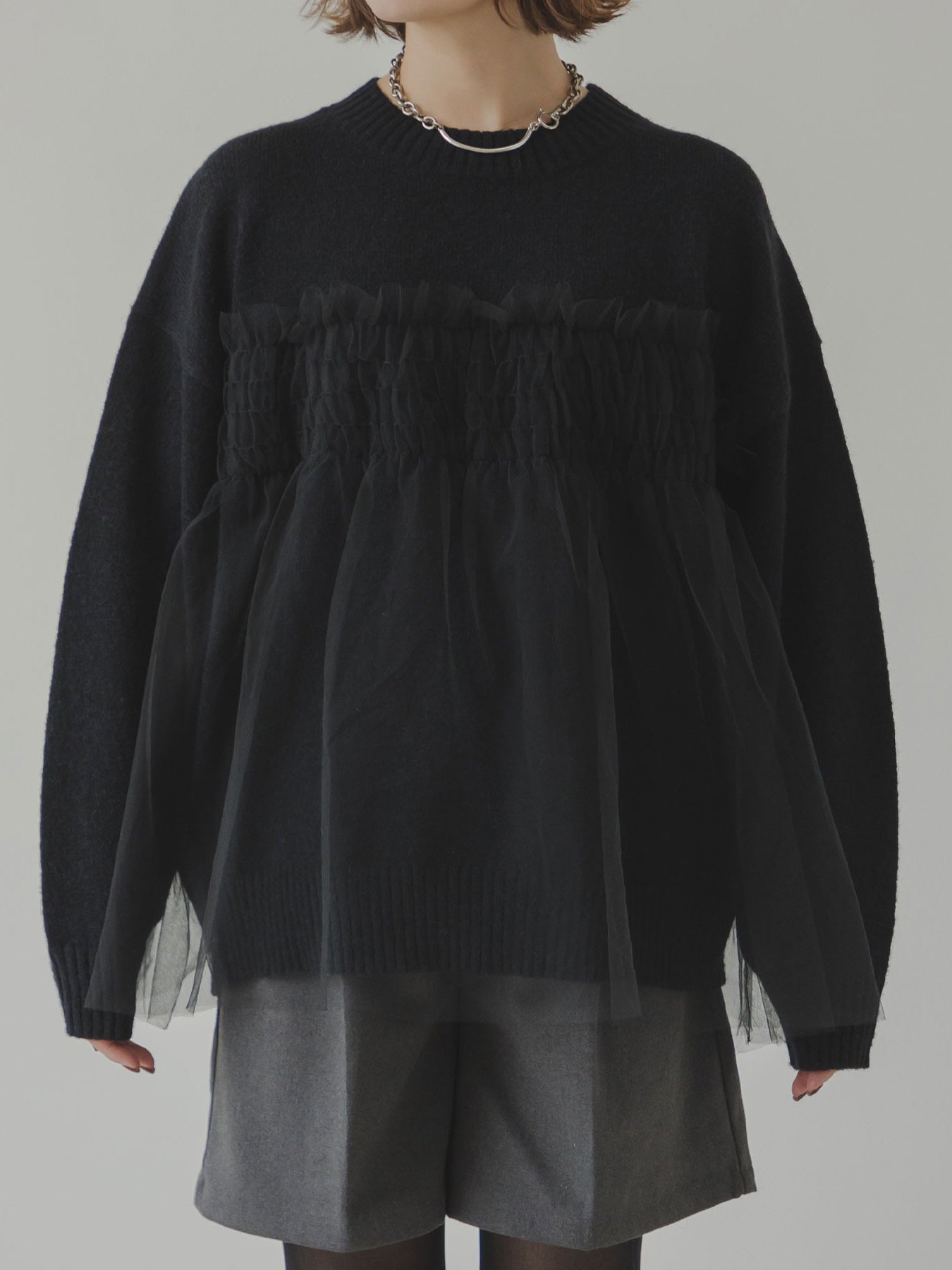 Tulle Docking Knit (4 colors)