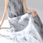 マーブルプリントタンクワンピース - SonderSable