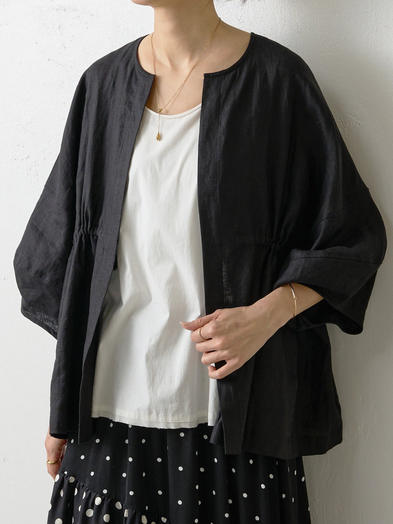 Linen Haori Blouse 2 colors