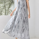 マーブルプリントタンクワンピース - SonderSable