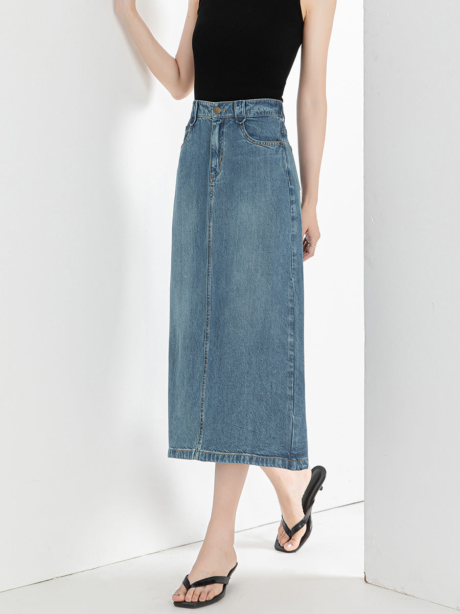デニムナロースカート　2色入 - SonderSable