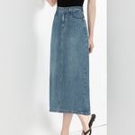 デニムナロースカート　2色入 - SonderSable