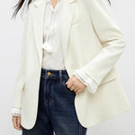 <先行公開>レースプリーツカフステーラードジャケット　2色入 - SonderSable