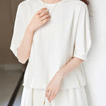 サイドボタンTシャツ　2色入 - SonderSable