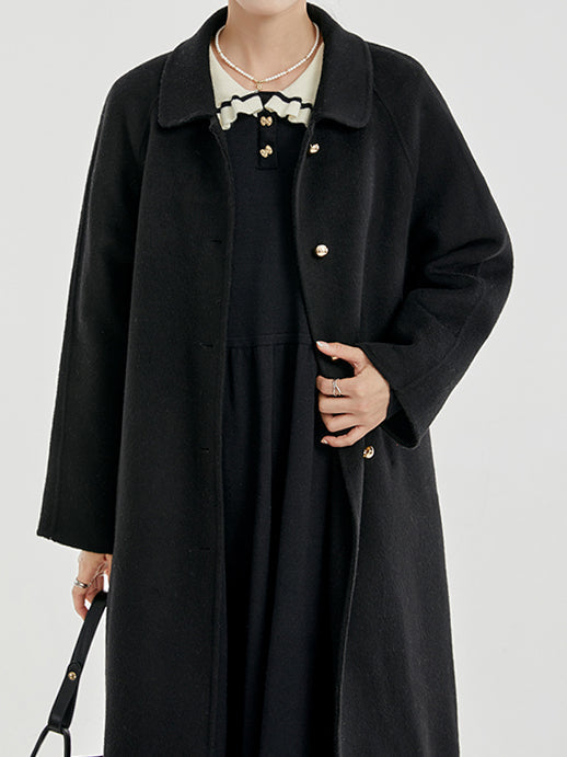 メルトンステンカラーコート　3色入