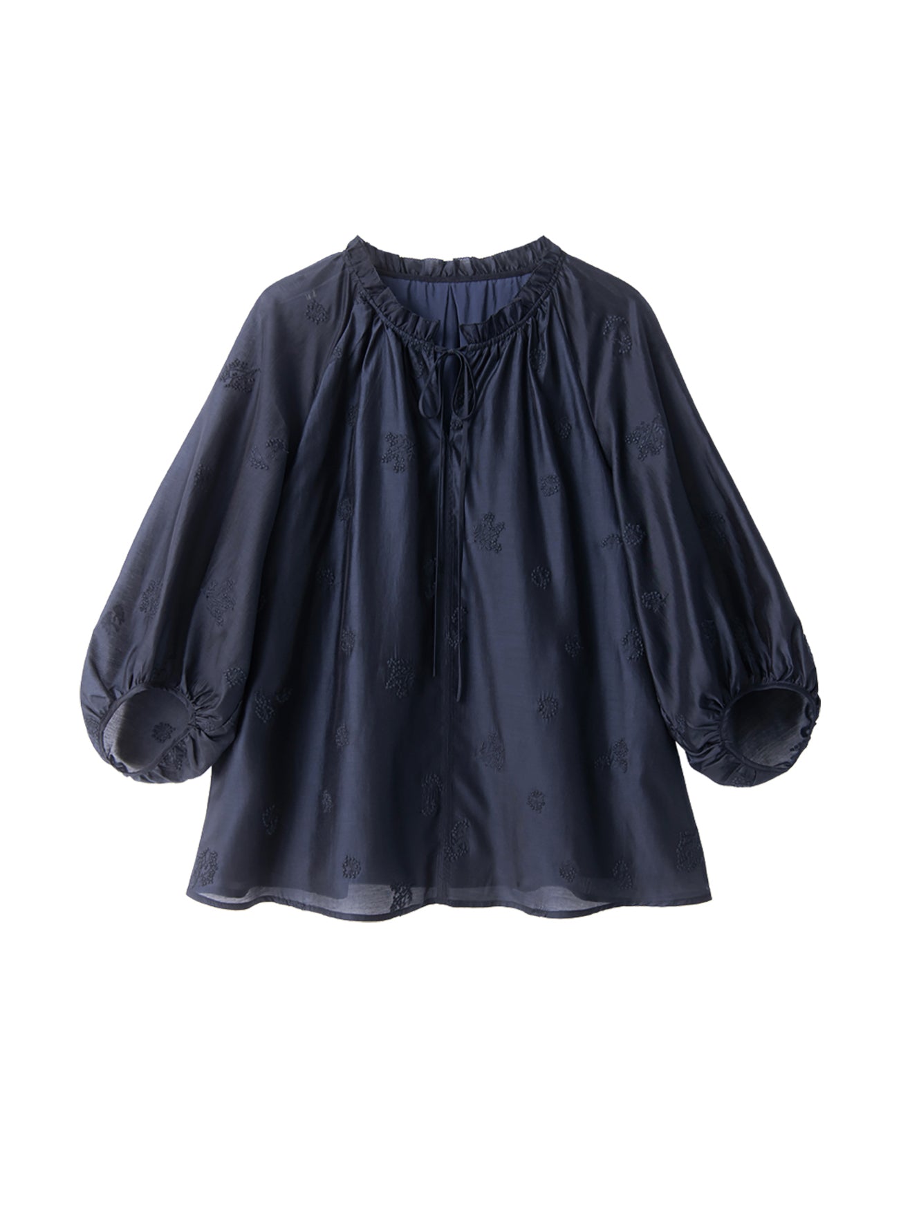 Kaftan embroidered raglan sleeve blouse in 2 colors