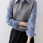 <先行公開>レイヤードストライプニット - SonderSable