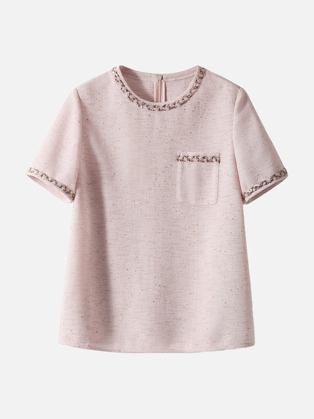 スパンコールミックス糸Tシャツ　2色入 - SonderSable