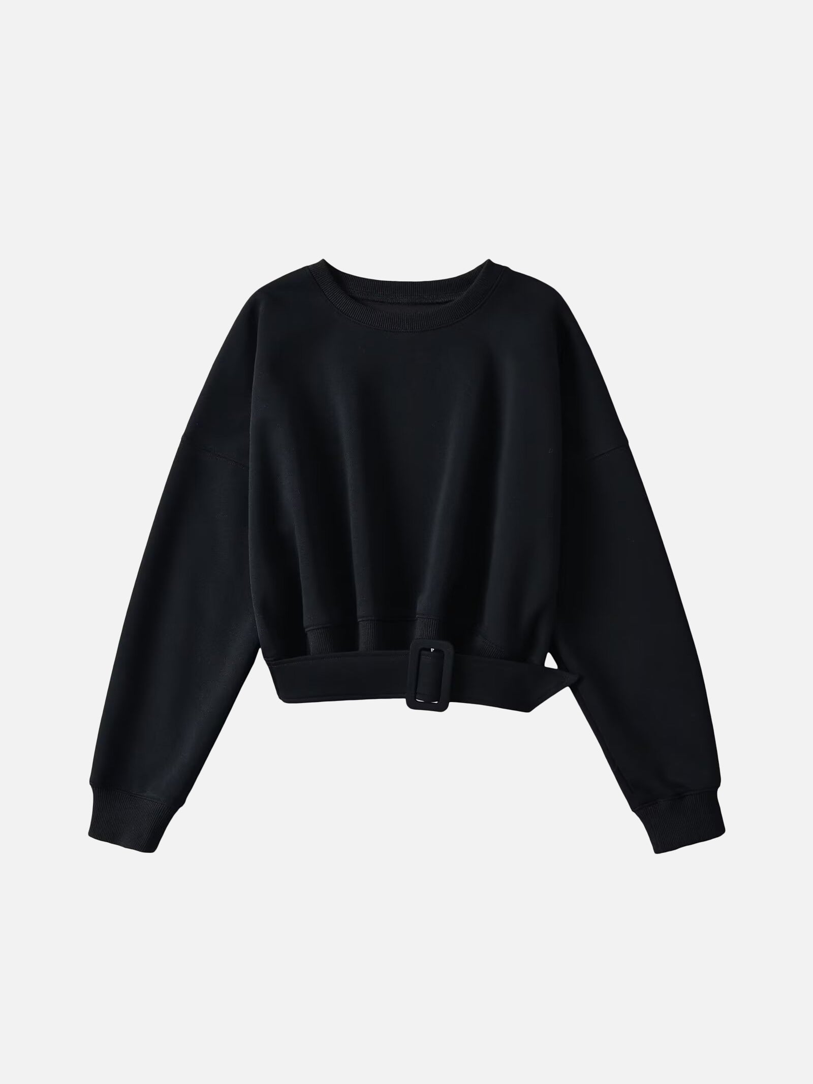 Buckle belt design sweatshirt (6 colors)