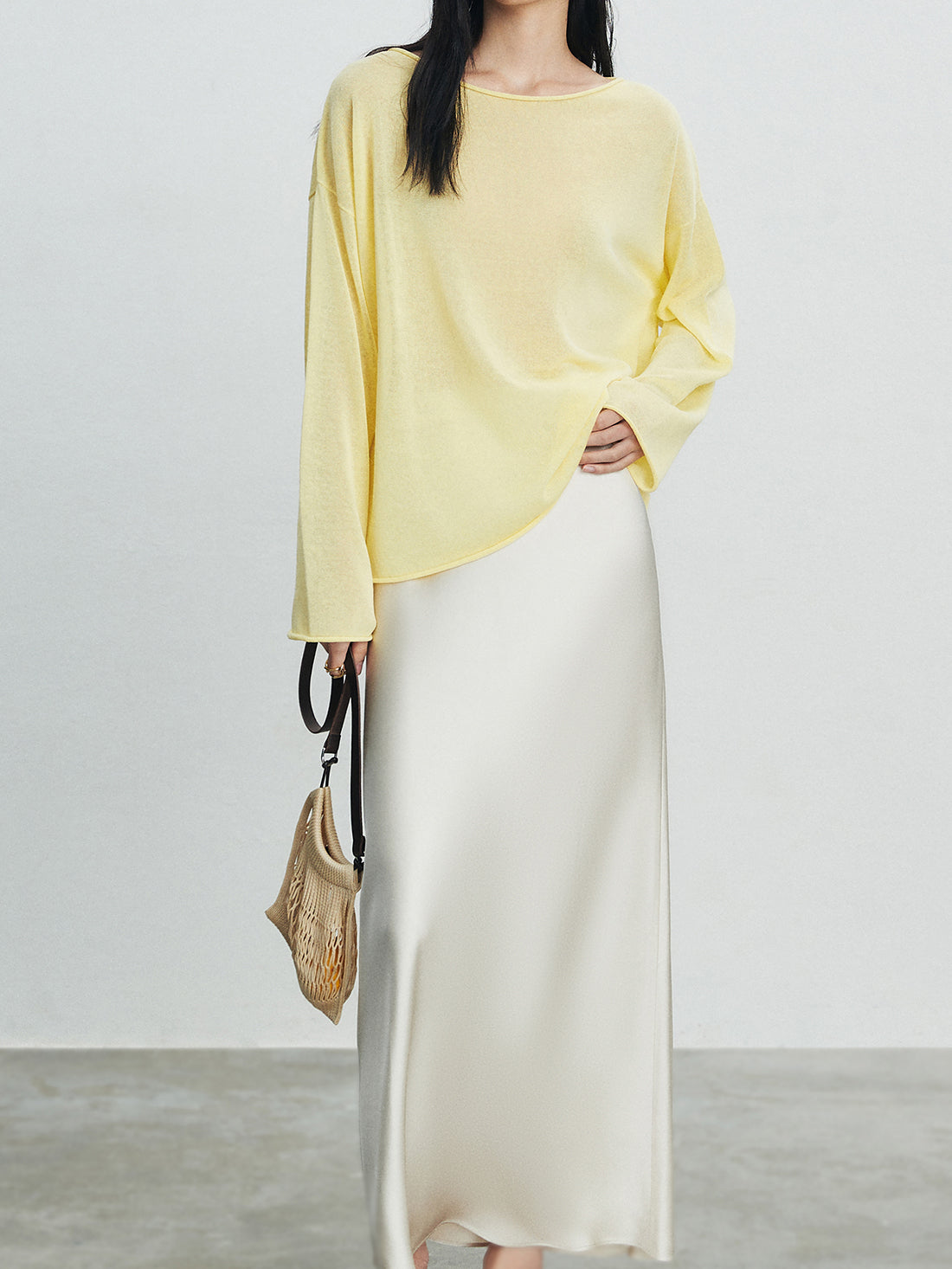 Sheer Loose Knit Tunic (4 colors)