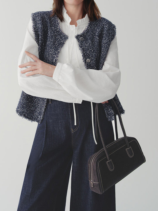 <先行公開>ラメツイードベスト - SonderSable