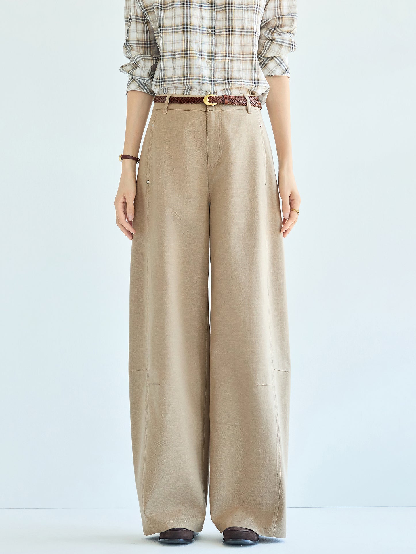 Barrel Leg Pants (2 colors)