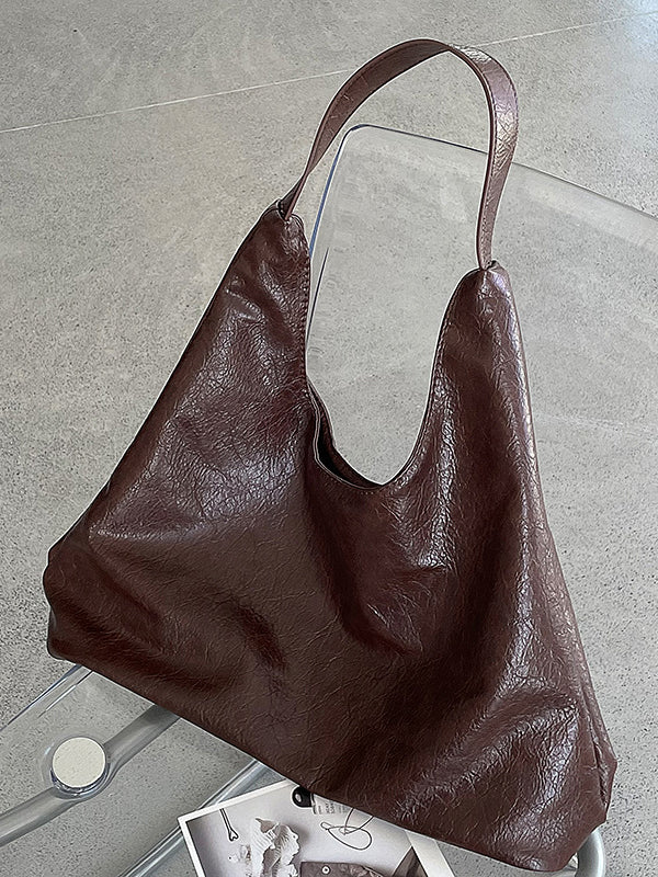 エコレザーショルダーバッグ　3色入