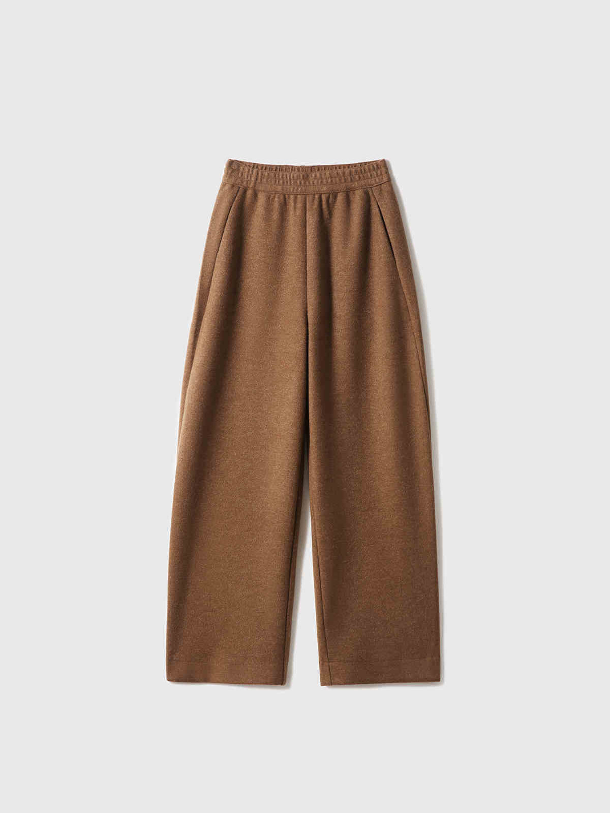Wool-like wide pants in 4 colors