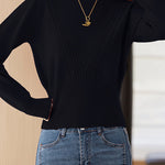 <先行公開>V型ケーブル編みニット　5色入 - SonderSable