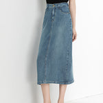 デニムナロースカート　2色入 - SonderSable