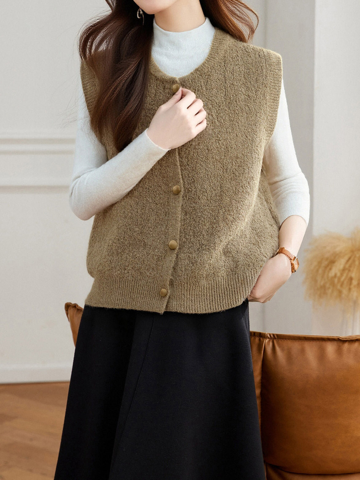 ブークレニットベスト　4色入