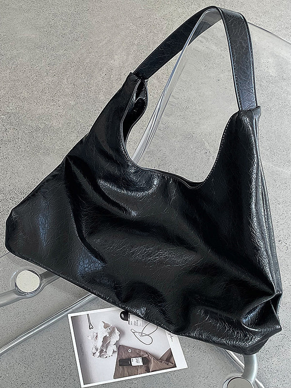 エコレザーショルダーバッグ　3色入