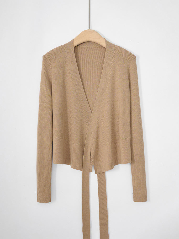 Cache-coeur ribbon knit 5 colors