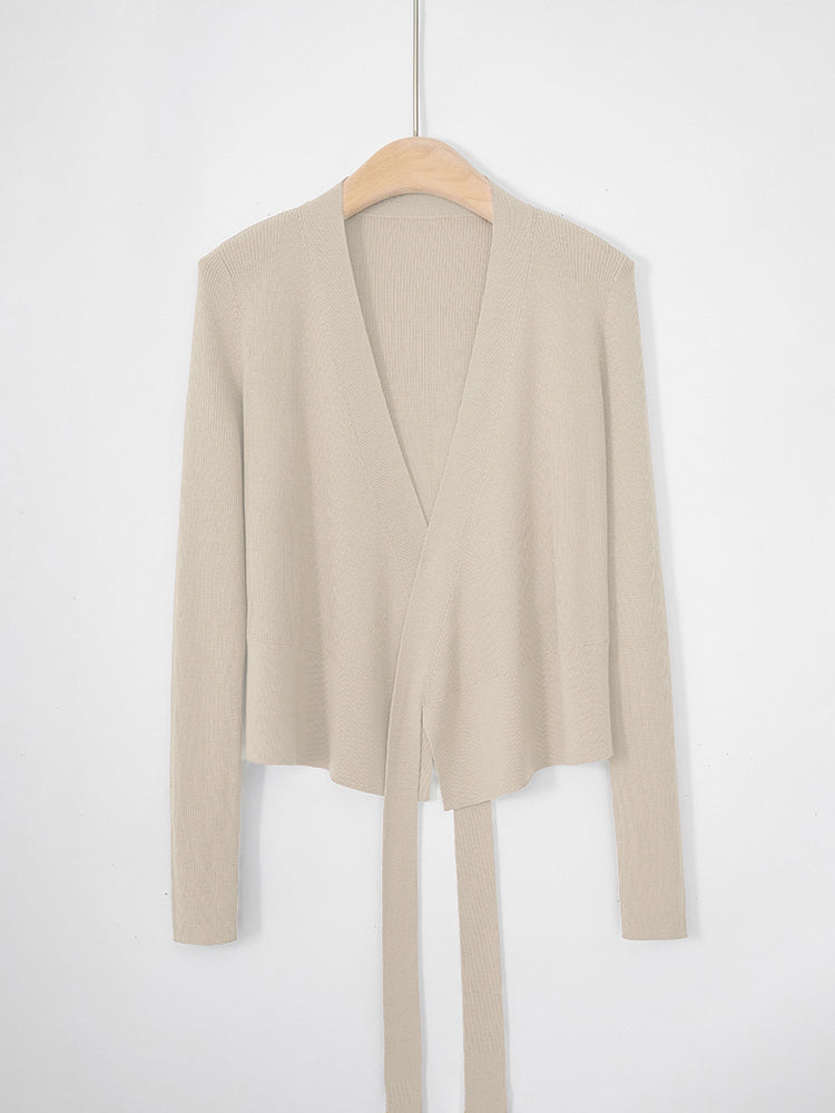 Cache-coeur ribbon knit 5 colors