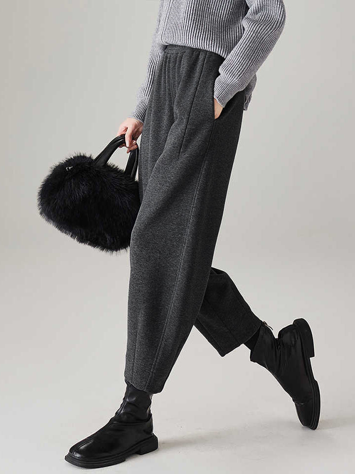 タックヘムテーパードパンツ　4色入 - SonderSable