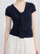 セーラーカラーVネックTシャツ - SonderSable