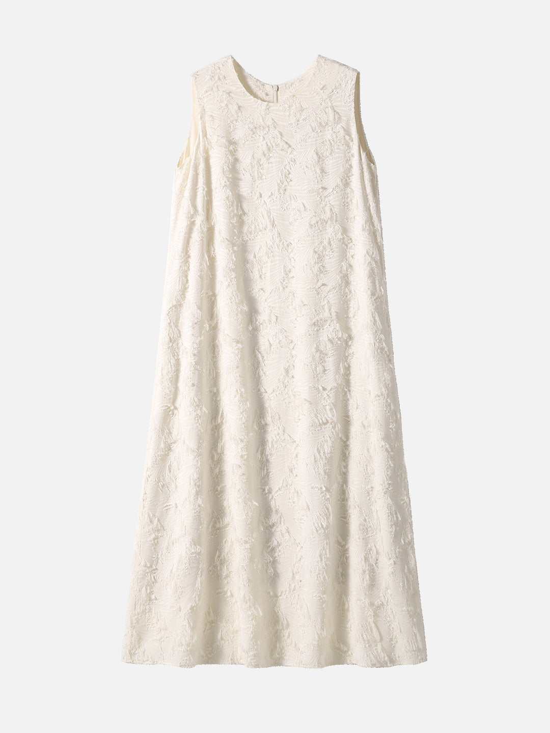 Flower Jacquard Flared Tank Dress – SonderSable