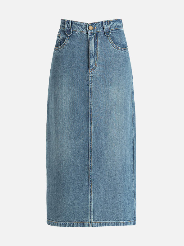 デニムナロースカート　2色入 - SonderSable