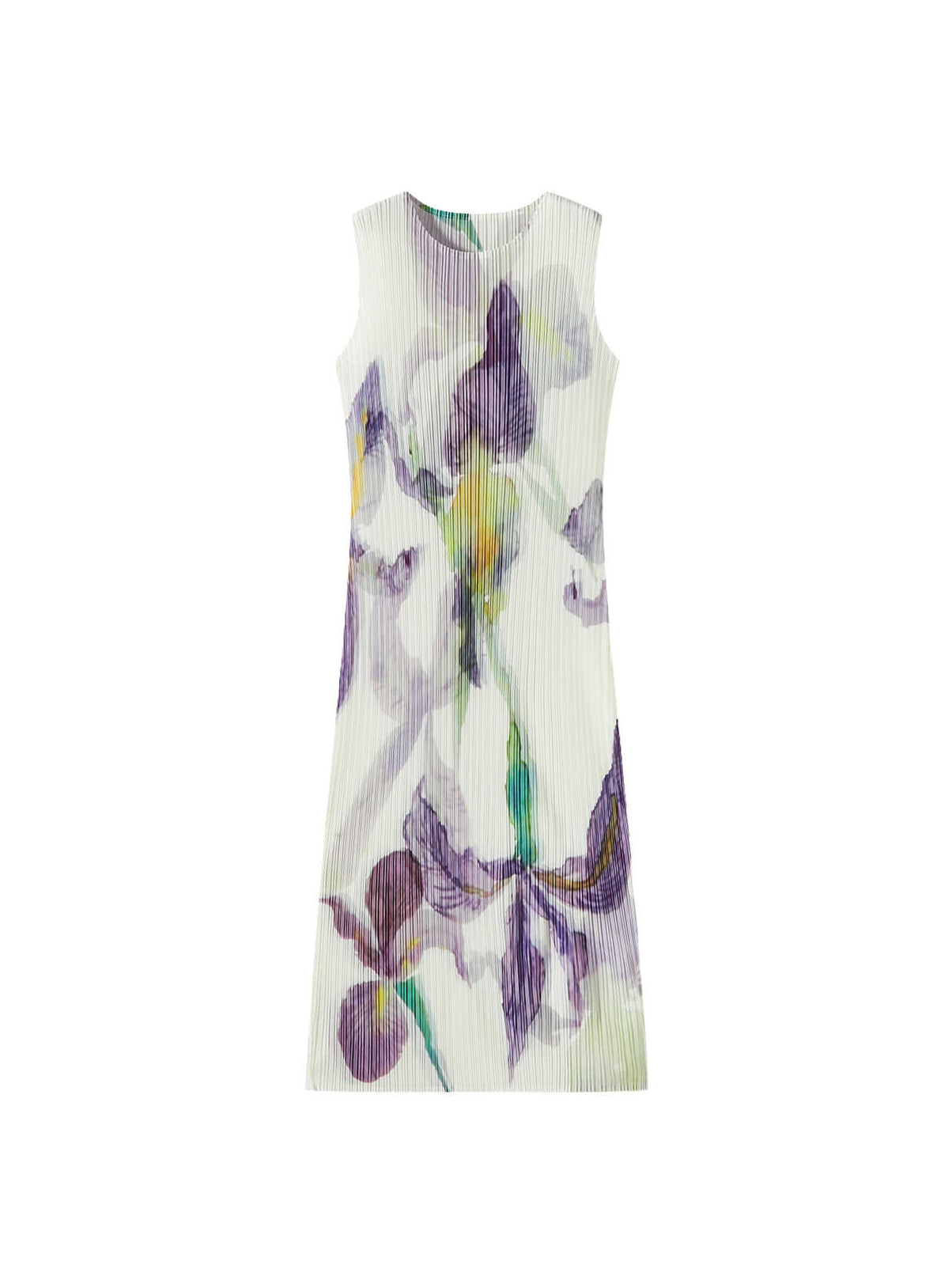 Flower print tank dress