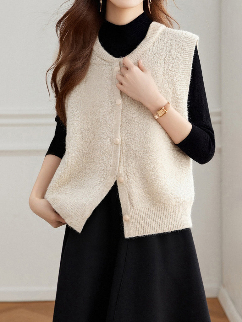 ブークレニットベスト　4色入