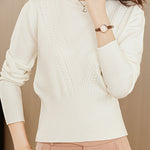 <先行公開>V型ケーブル編みニット　5色入 - SonderSable