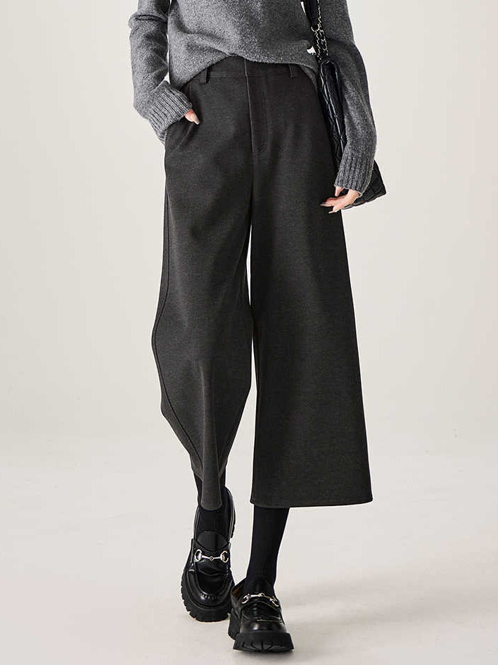 9/10th length wide pants, 3 colors