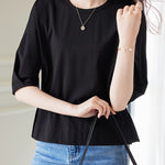 サイドボタンTシャツ　2色入 - SonderSable