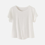 フロントスリットストラップTシャツ　2色入 - SonderSable