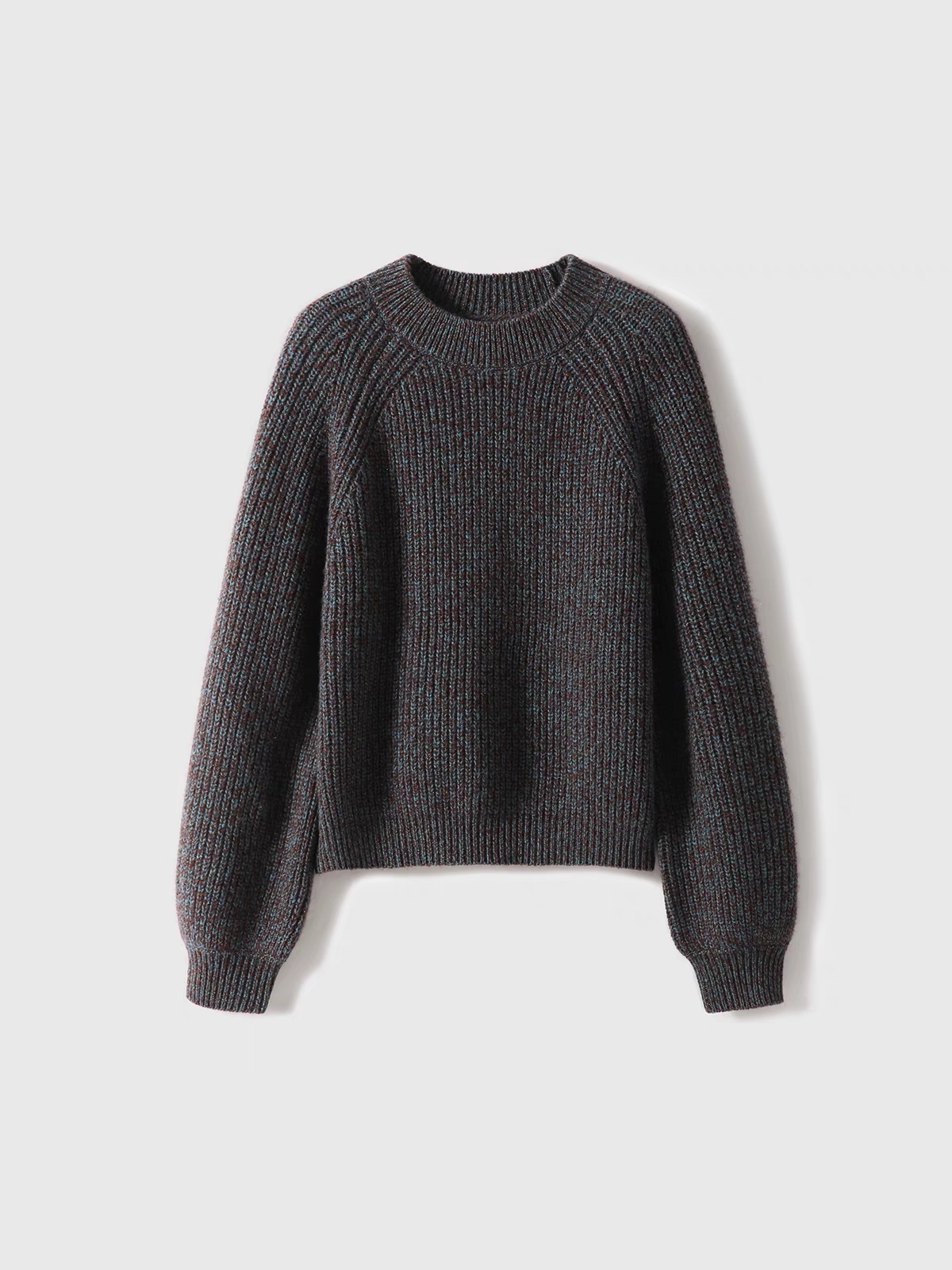 Raglan sleeve low gauge knit 4 colors