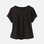 フロントスリットストラップTシャツ　2色入 - SonderSable