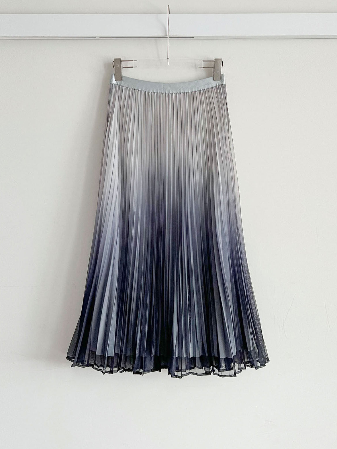 グラデーションプリーツスカート　5色入